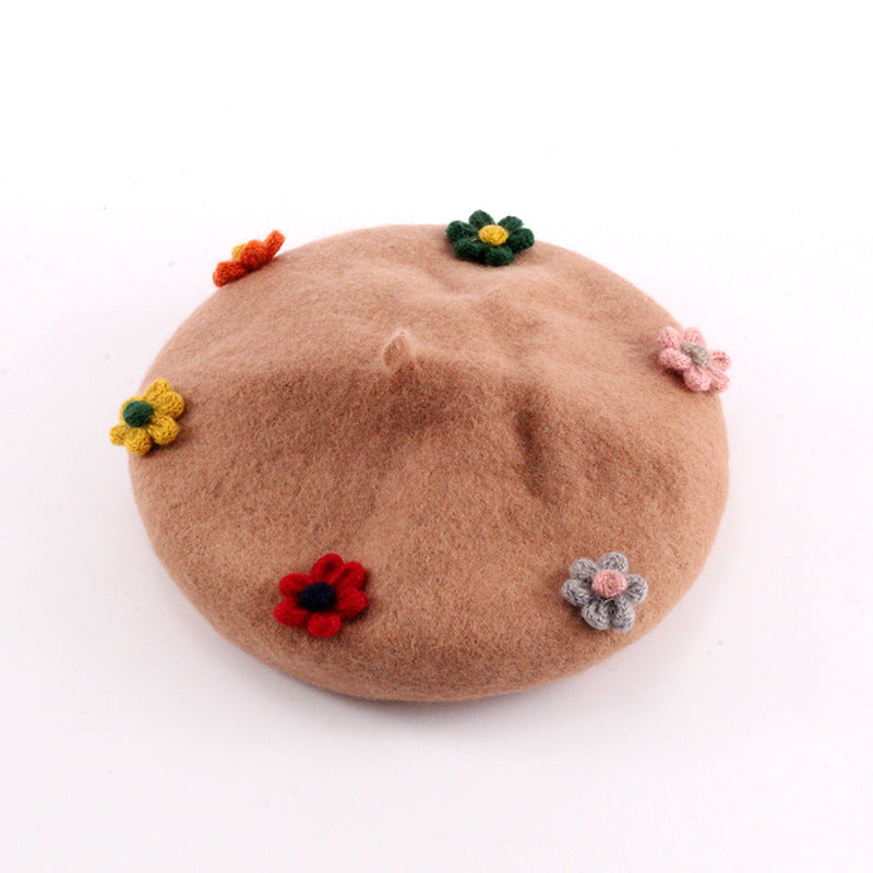Warm Beret British Fashion Painter Hat