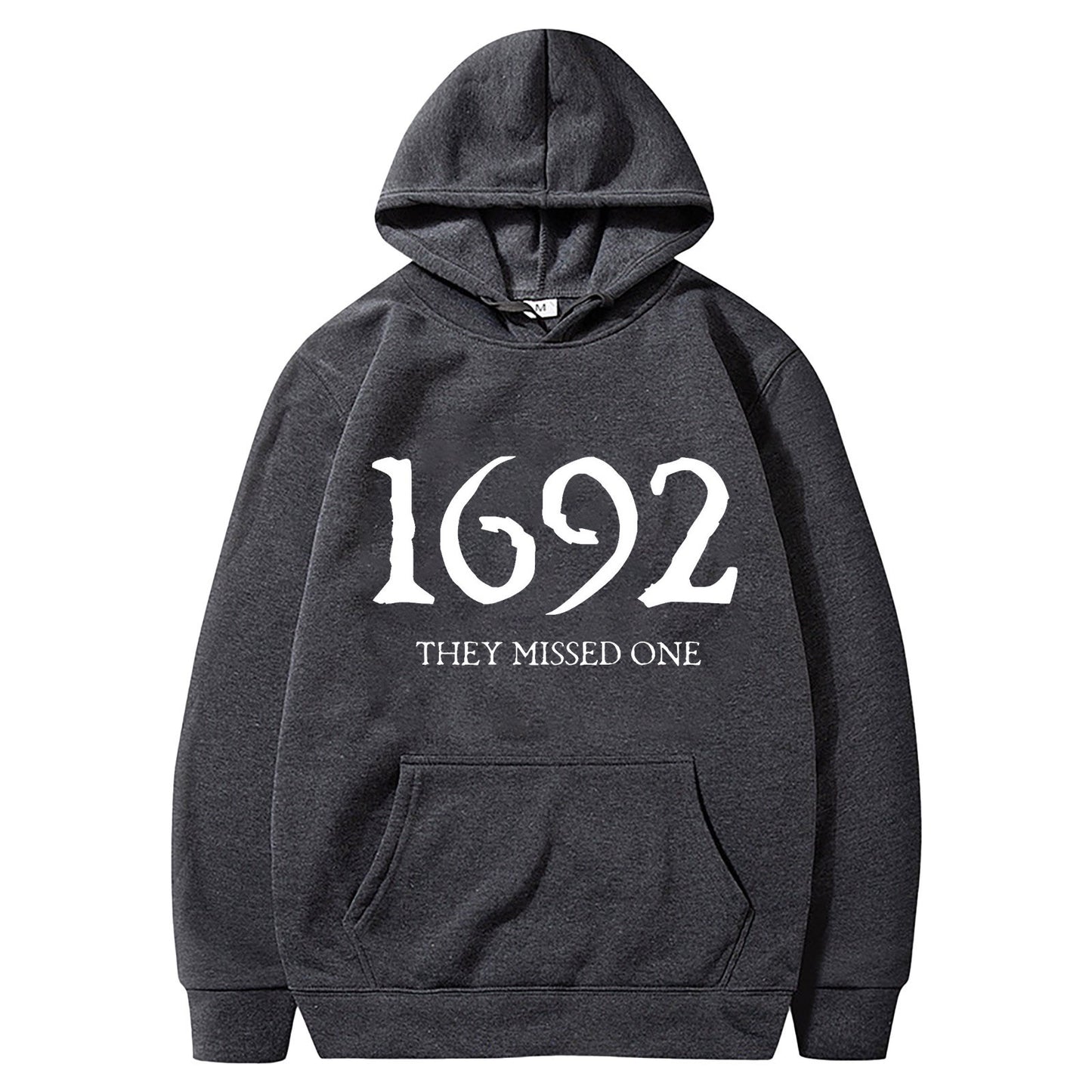 Women's Missing A Hooded Printed Sweater