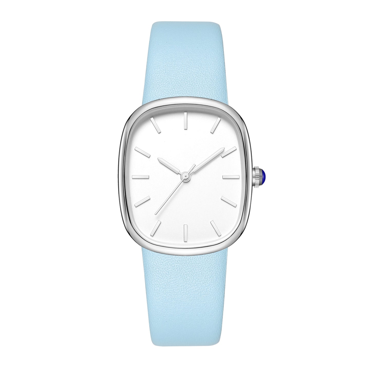 Elegant Small Square Plate Women's New Quartz Belt Watch