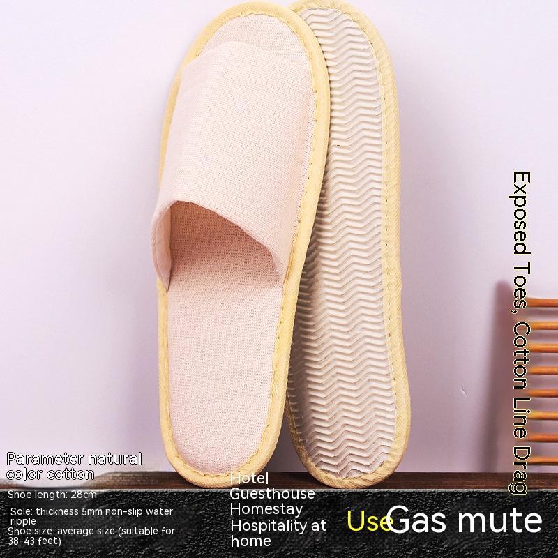 Disposable Slippers Cotton Print Toiletries