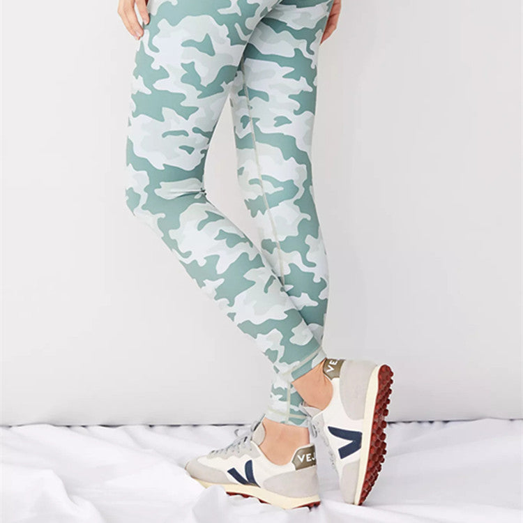 Yogaleggings Sports Fitness Tøj Bund Slim Ni-dels Bukser