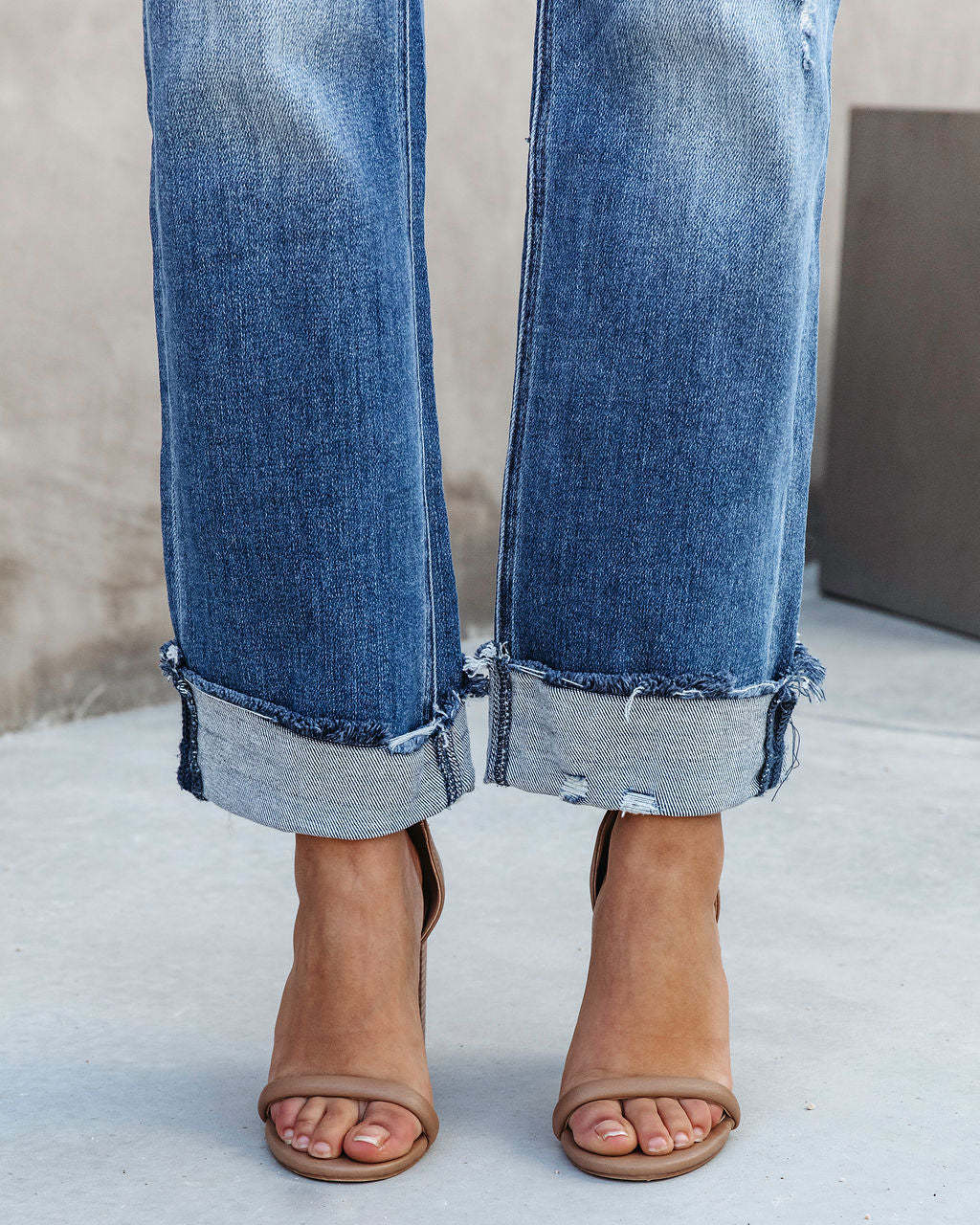 Women's Fashion Individual Casual Loose Jeans