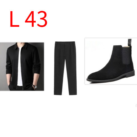 Men's Fashion Simple Lapel Casual Jacket