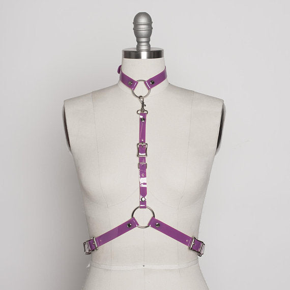Shiny PVC vinyl sling