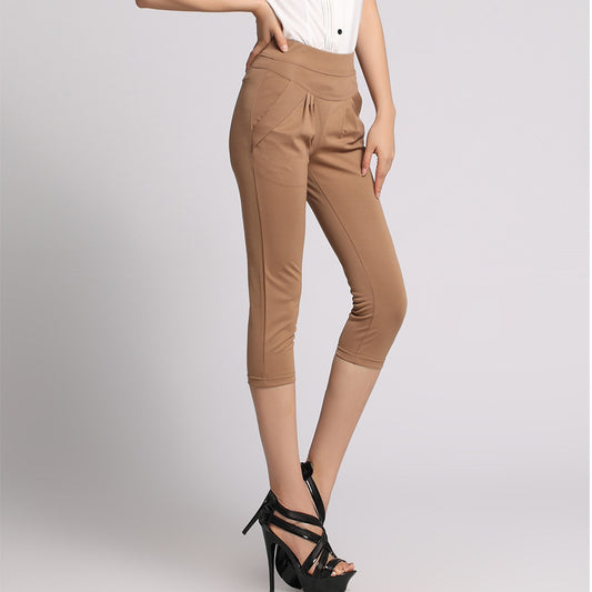 Women's Pants Outerwear Korean Casual Pants Trendy Large And Small Size Fashion Slimming Harem Pants Skinny Trousers