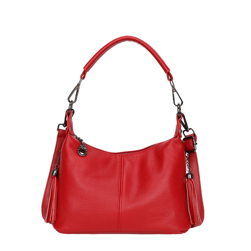 First Layer Cowhide Women's Shoulder Messenger Bag