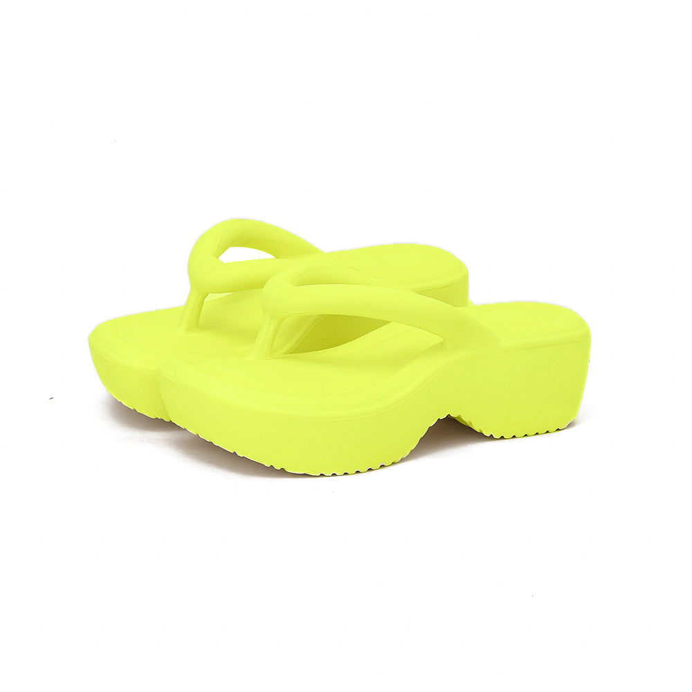 Oversized Women's Thick Bottomed Ins Tide EVA Outdoor Beach Sandals
