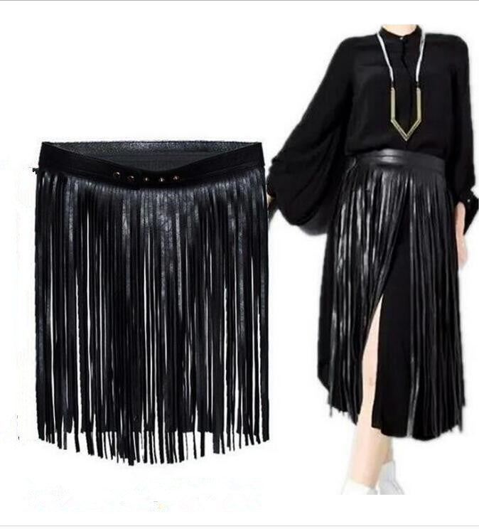 Long Tassel Supsy Style Adjustable Belt