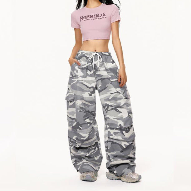 Women's Loose And Versatile Wide-leg Athletic Pants