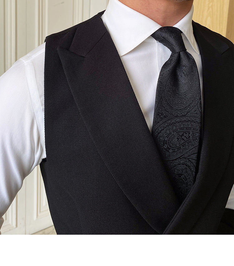 Men's Slim Fit Versatile Fashion Double Breasted Vest