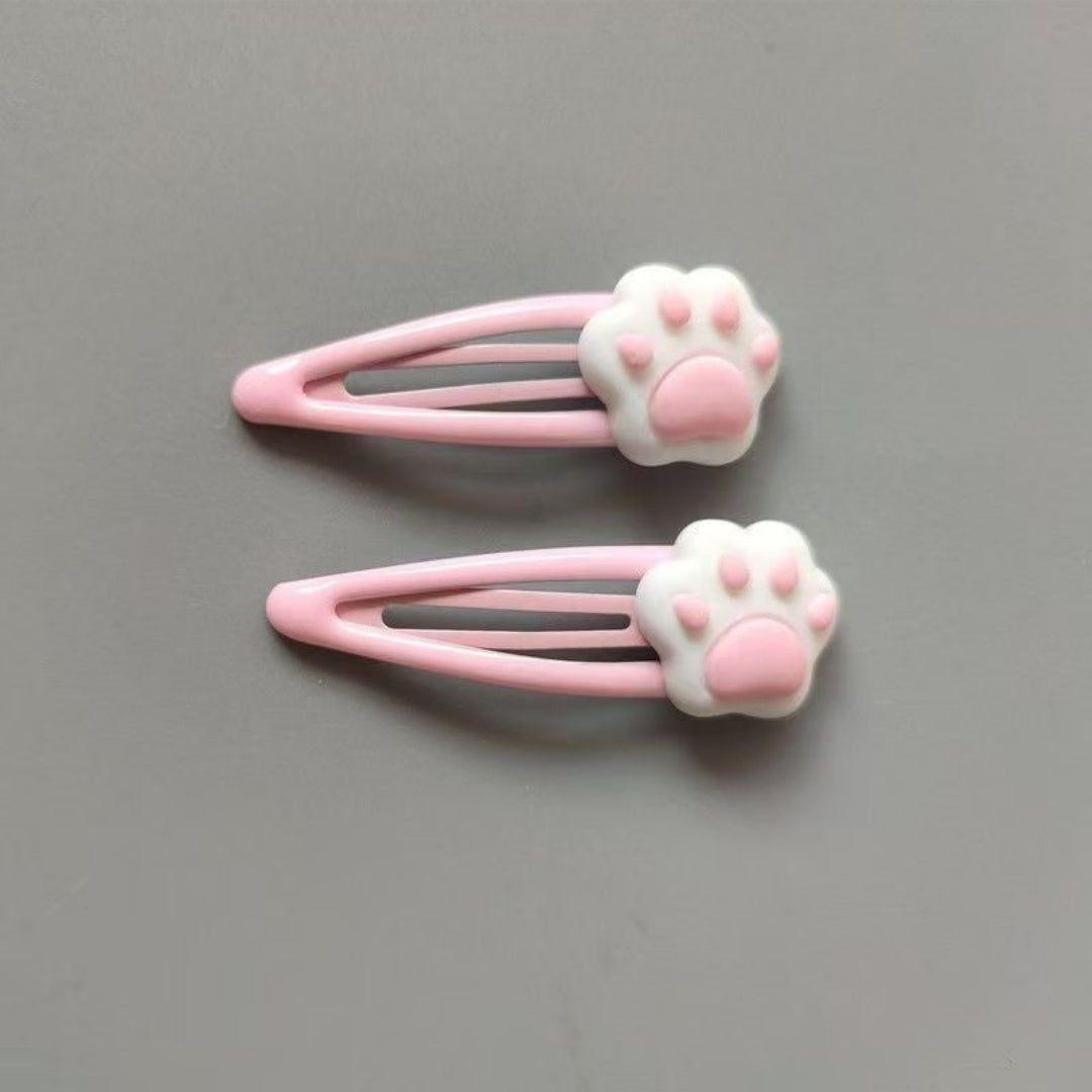 Female Fashion Cute Cartoon Cat Claw Hair Clip