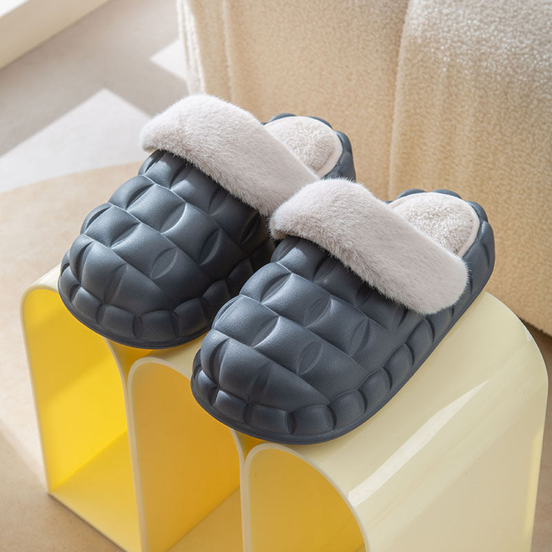 Women's Fashion Home Removable Waterproof Shoe Cover Slippers