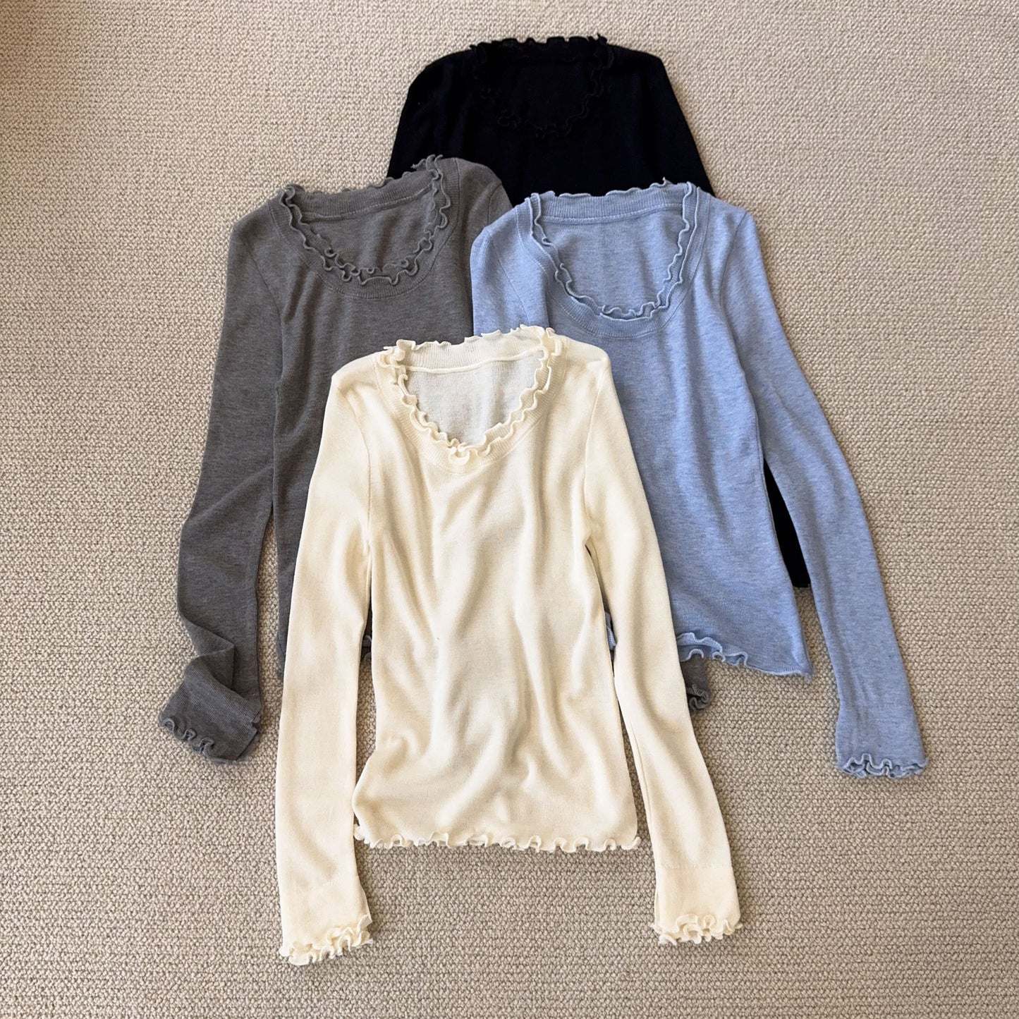 Women's Autumn And Winter Design Soft And Skin-friendly Base Shirt