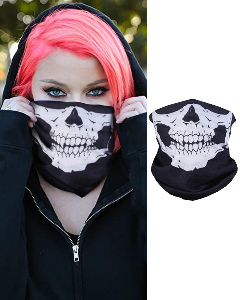 Ladies riding sunscreen mask