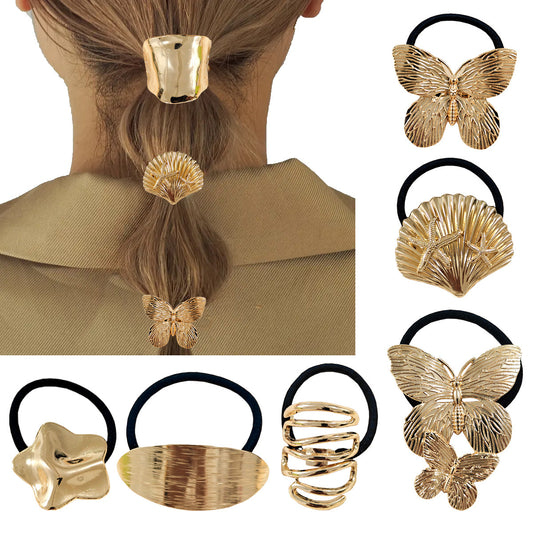 Jewelry Headdress Alloy Ponytail Belt Tire Simple Fashion