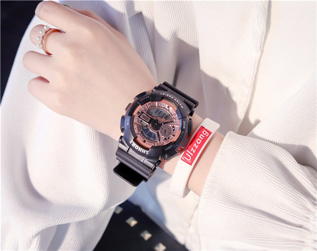 Wind electronic watch