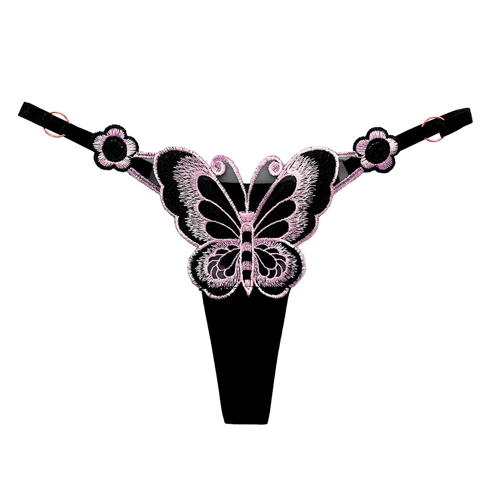 Women's Fashion Butterfly Element Low Waist Shorts