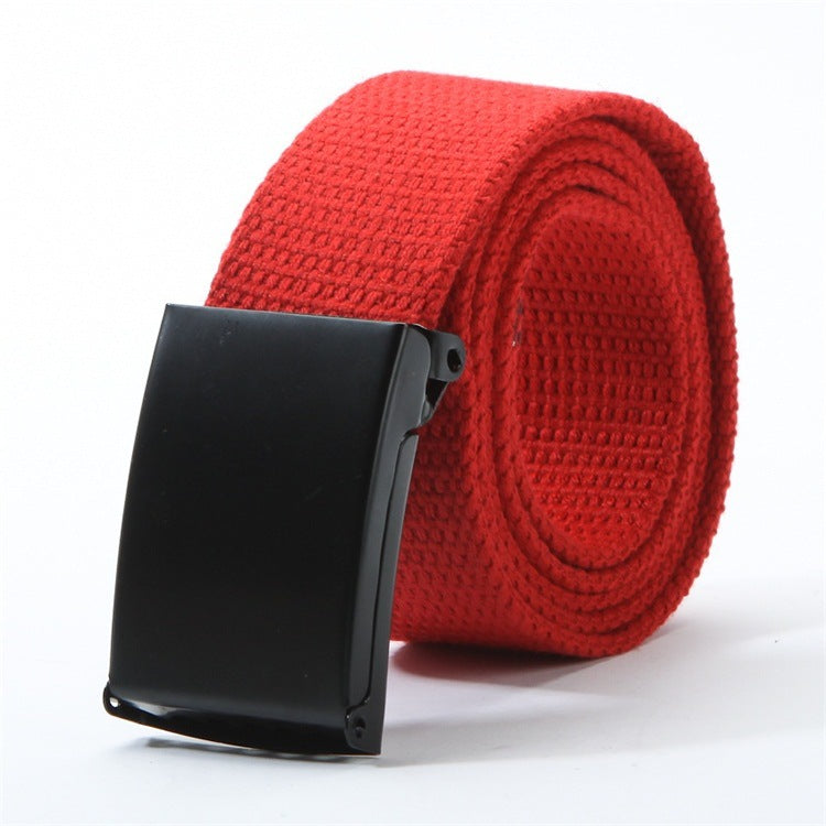 Hip Hop Belt Woven Canvas Pants Belt