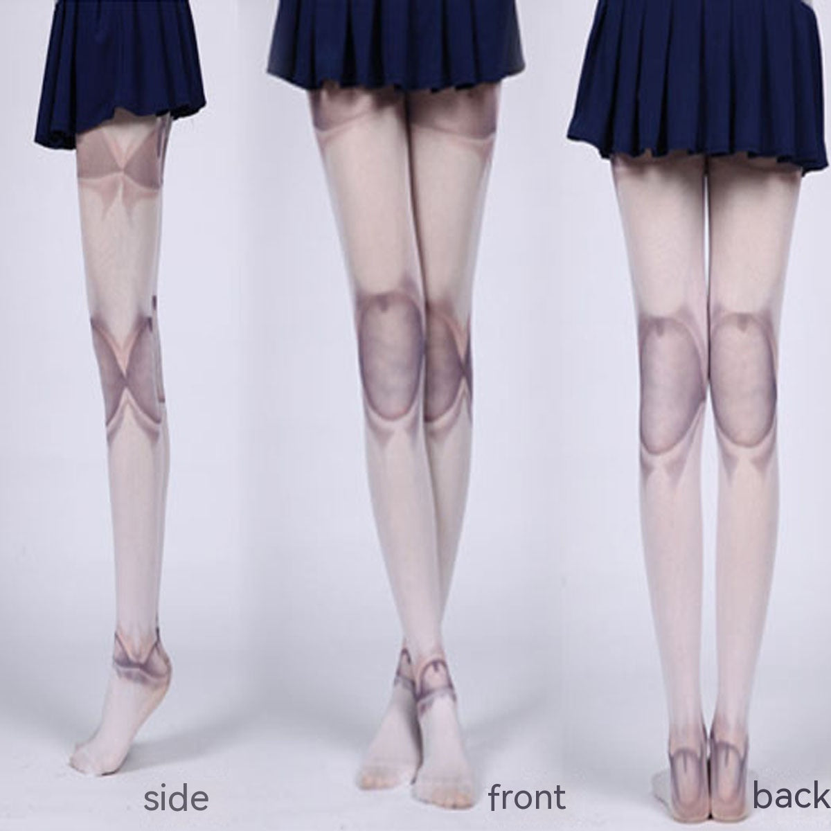 Joint Socks Autumn And Winter Women's Printed Romper Stockings