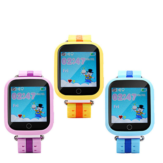 Hold Mi GPS Smart Watch Q750 Q100 Baby GPS Smart Watch With Touch Screen SOS Call Location Device Tracker for Kid Safe PK Q80