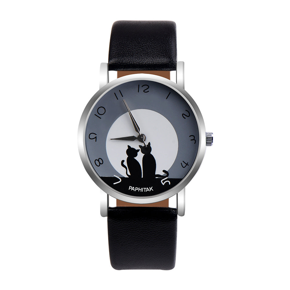 Quartz couple watch