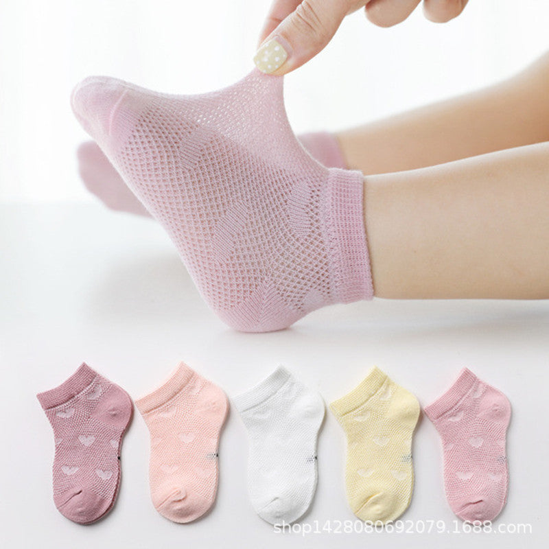 Breathable Cotton Socks For Kids Perfect For Spring And Fall