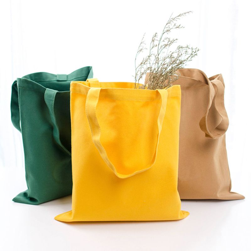 Patterned Large-capacity Shopping Cotton Canvas Tote Bag
