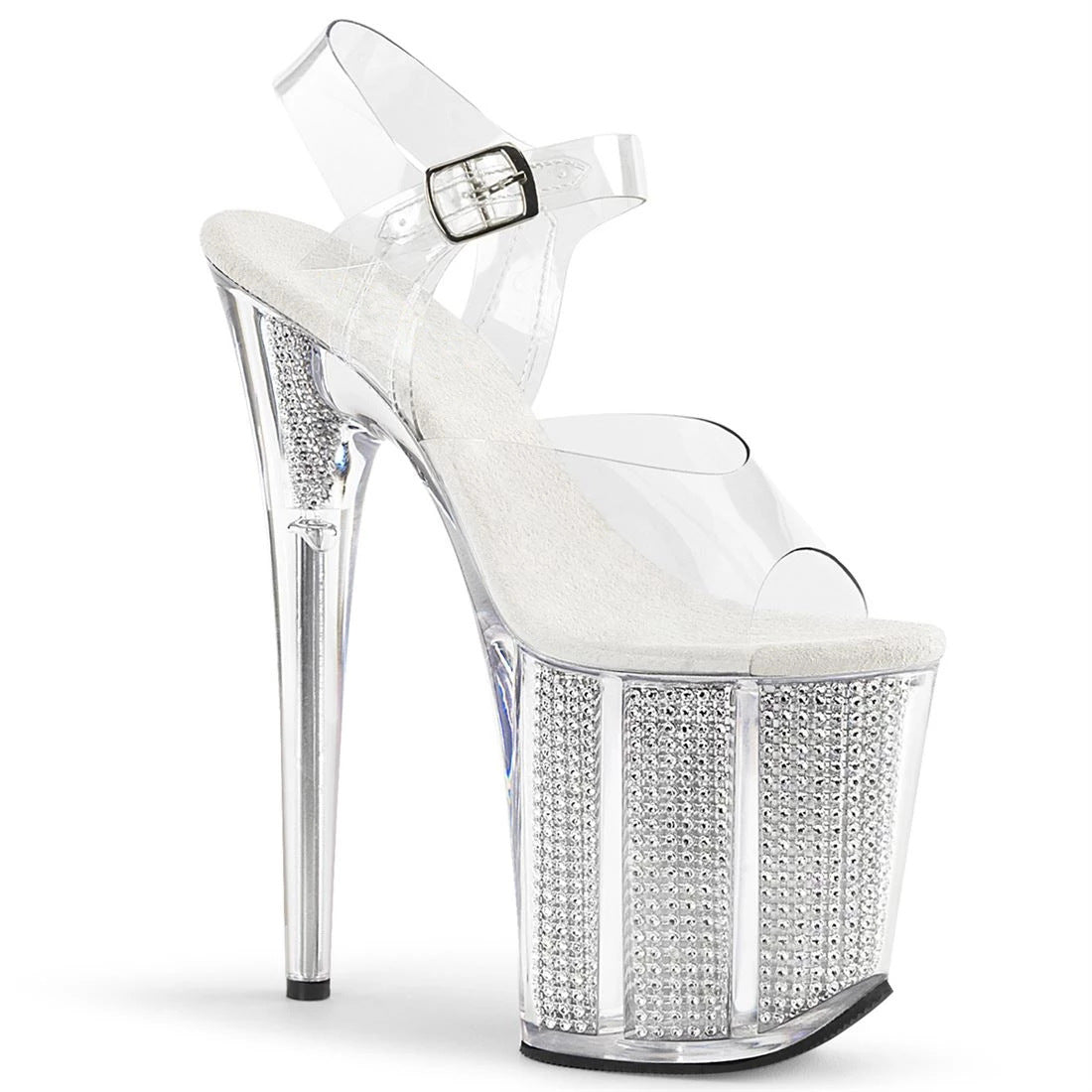 Crystal Stage Wedding Shoes Catwalk High Heels Stiletto 20cm