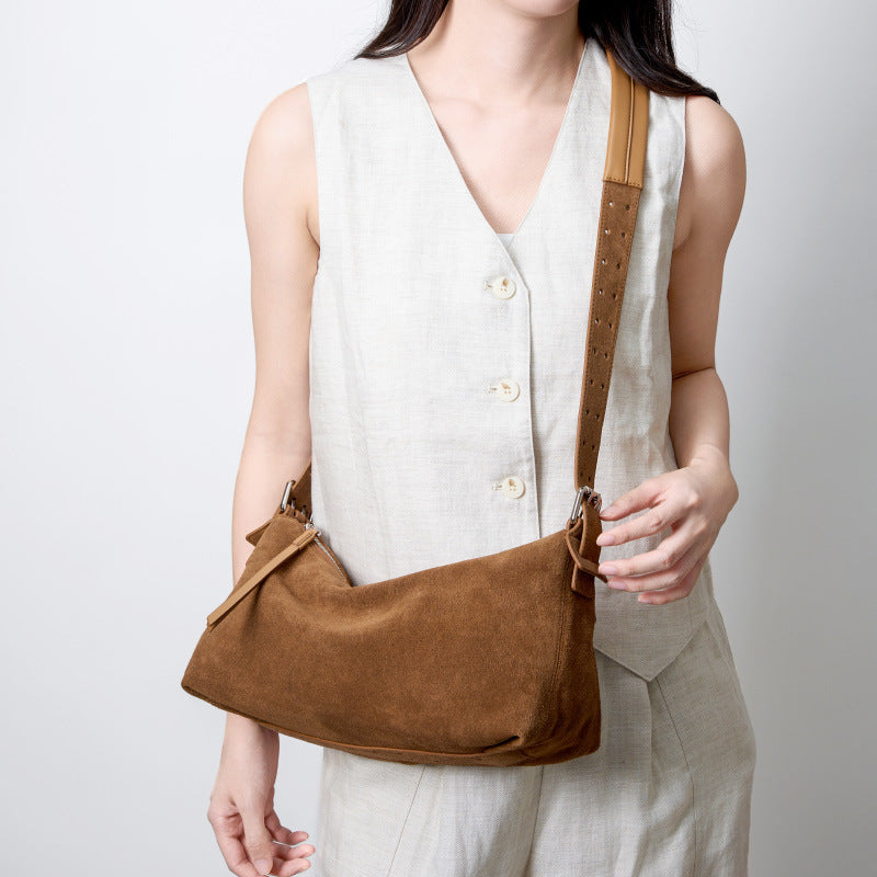 Versatile High-end Leather Crossbody Bag For Women