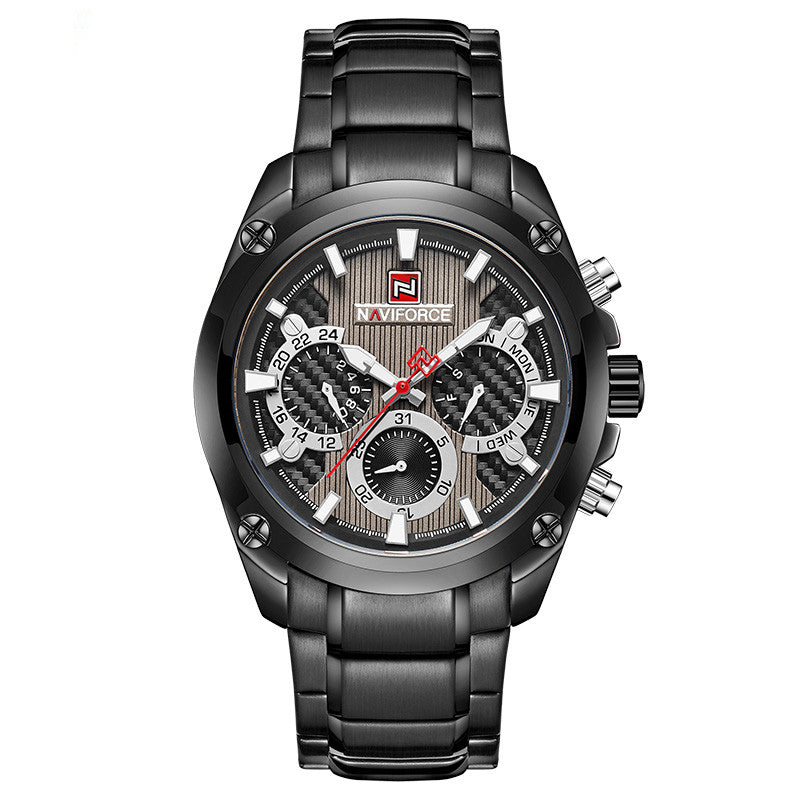 Waterproof quartz watch
