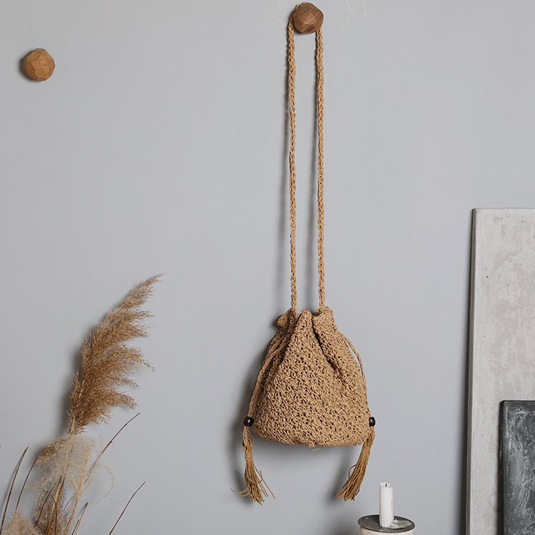 Multi functional fashion woven bag