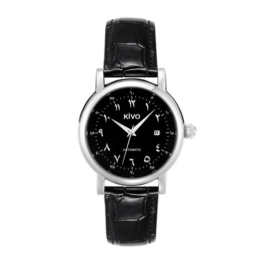 Large dial of mechanical watch