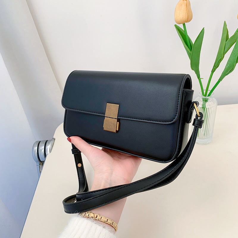 Single Shoulder Women's New Texture And Fashion Niche Crossbody Bag