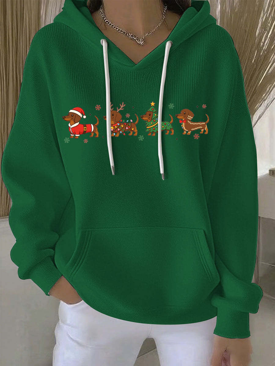 3D Digital Printing Women's Casual Loose Fashion Waffle Knit