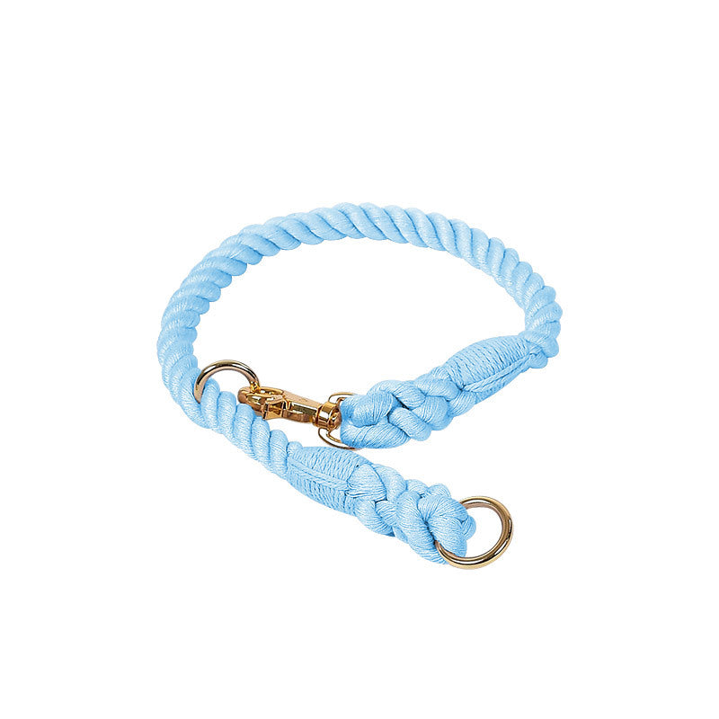 P-type Collar For Small And Medium Dogs With Adjustable Weave