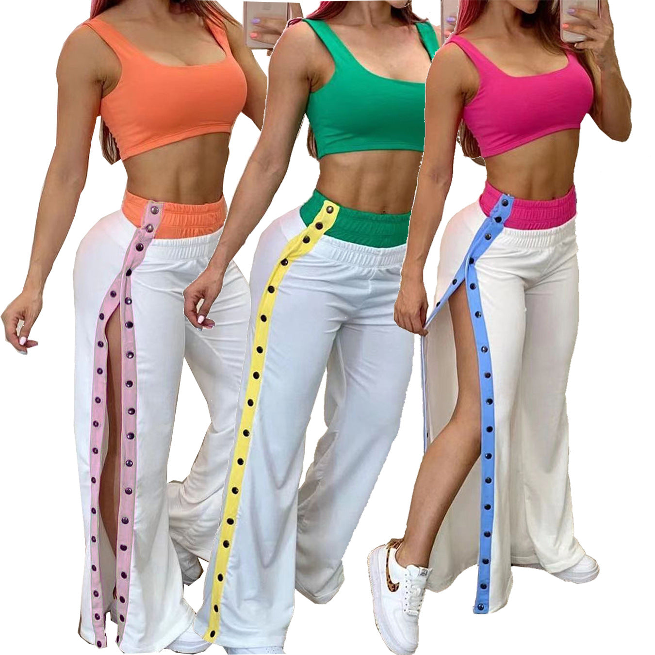 Women's Vest Casual Two-piece Set