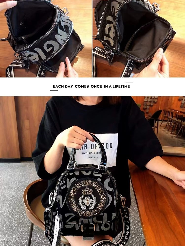 Large Capacity Women's New All-match Solid Color Shoulder Fashion Simple Tote