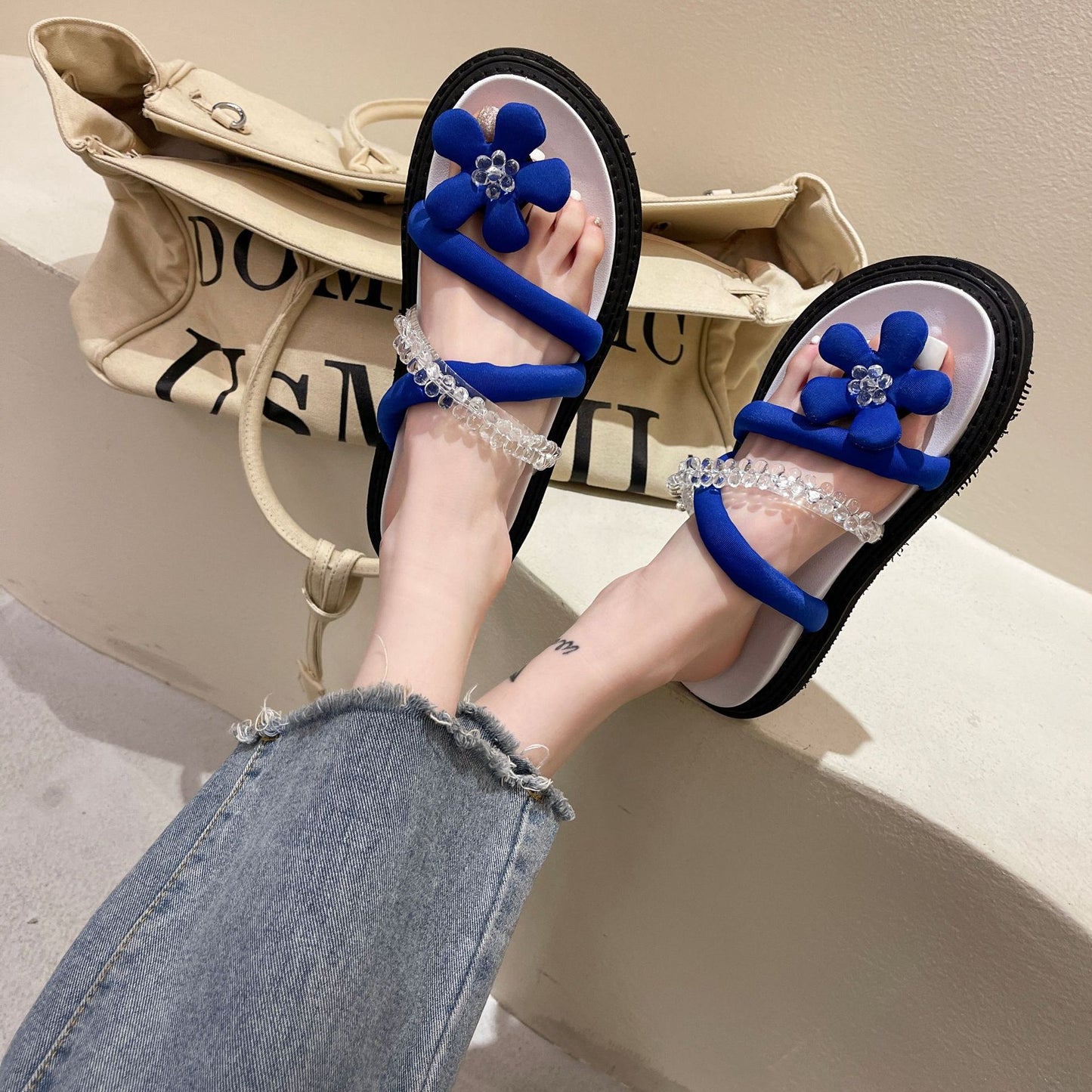 Strap Out Fairy Slippers Casual Sandaler