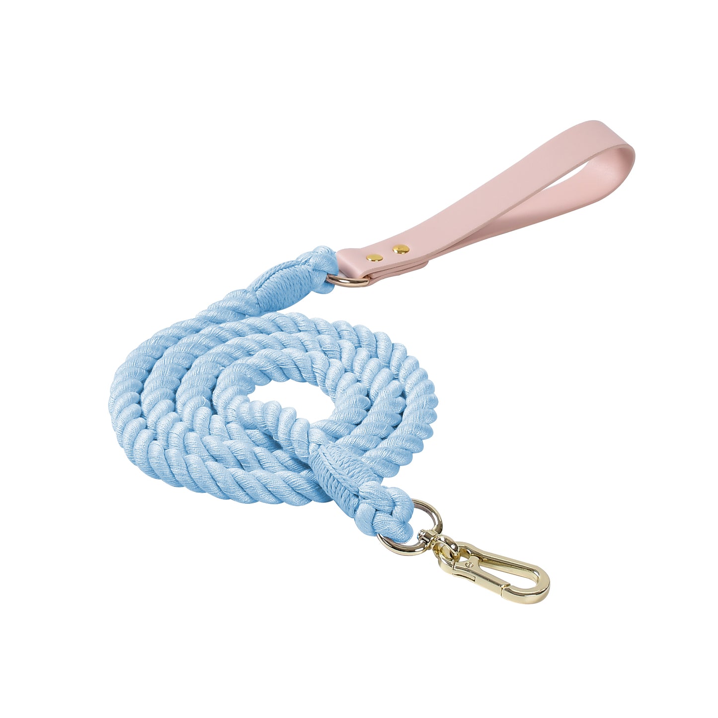Rainbow Traction Rope Collar Adjustable Medium And Large Dog Outing Chain