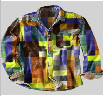 Printed Summer Casual Men's Shirt