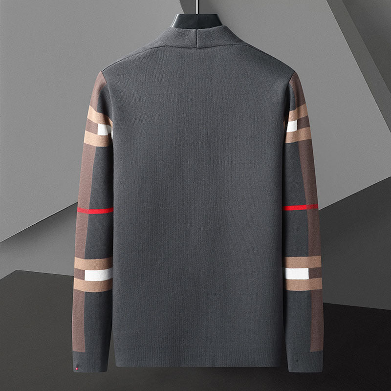 Versatile And Handsome Sweater Knitted Coat