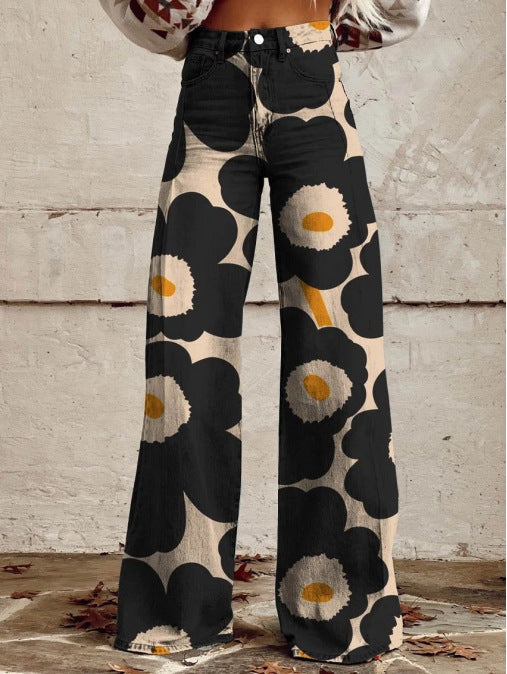 Lightweight Faux Denim Jeans In Plus Sizescasual And Versatile
