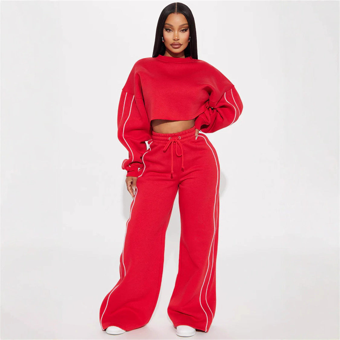 Casual Fashion Long Sleeve Sport Sweatsuit