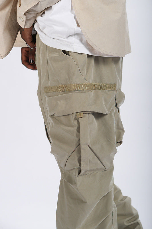 European And American High Street Ins Vintage Slim Casual Trousers