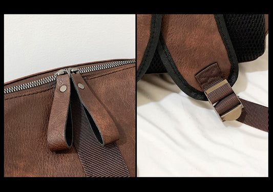 Backpack Female Ins Texture Korean Version