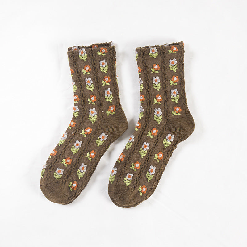 Ladies Cute Lace College Style Socks