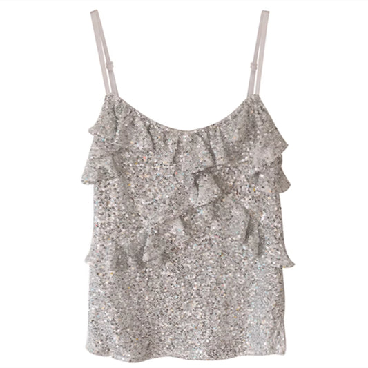 Heavy Industry Glitter Sexy Pure Style Vest