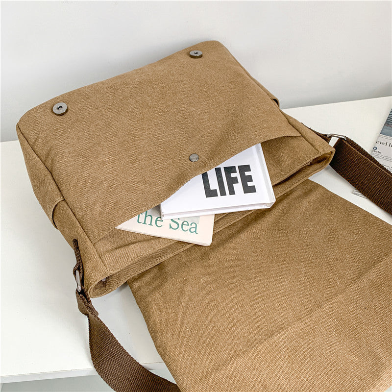 Fashion Personality College Style Canvas Male
