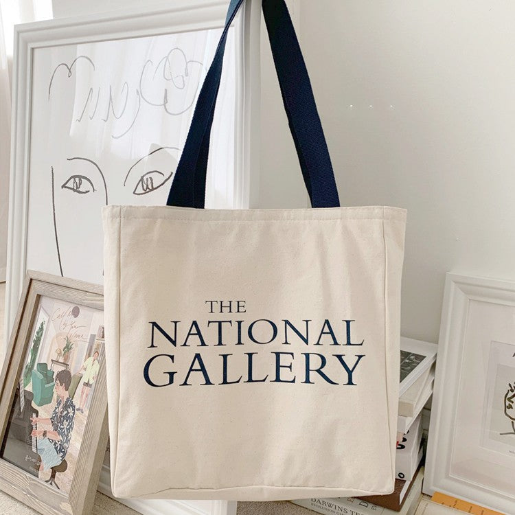 Literary Retro Canvas Bag Women's Shoulder