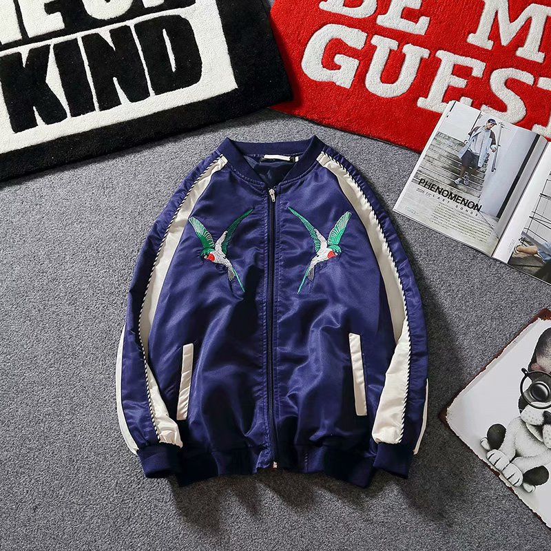 Trendy Harajuku Wild BF Embroidered Jacket